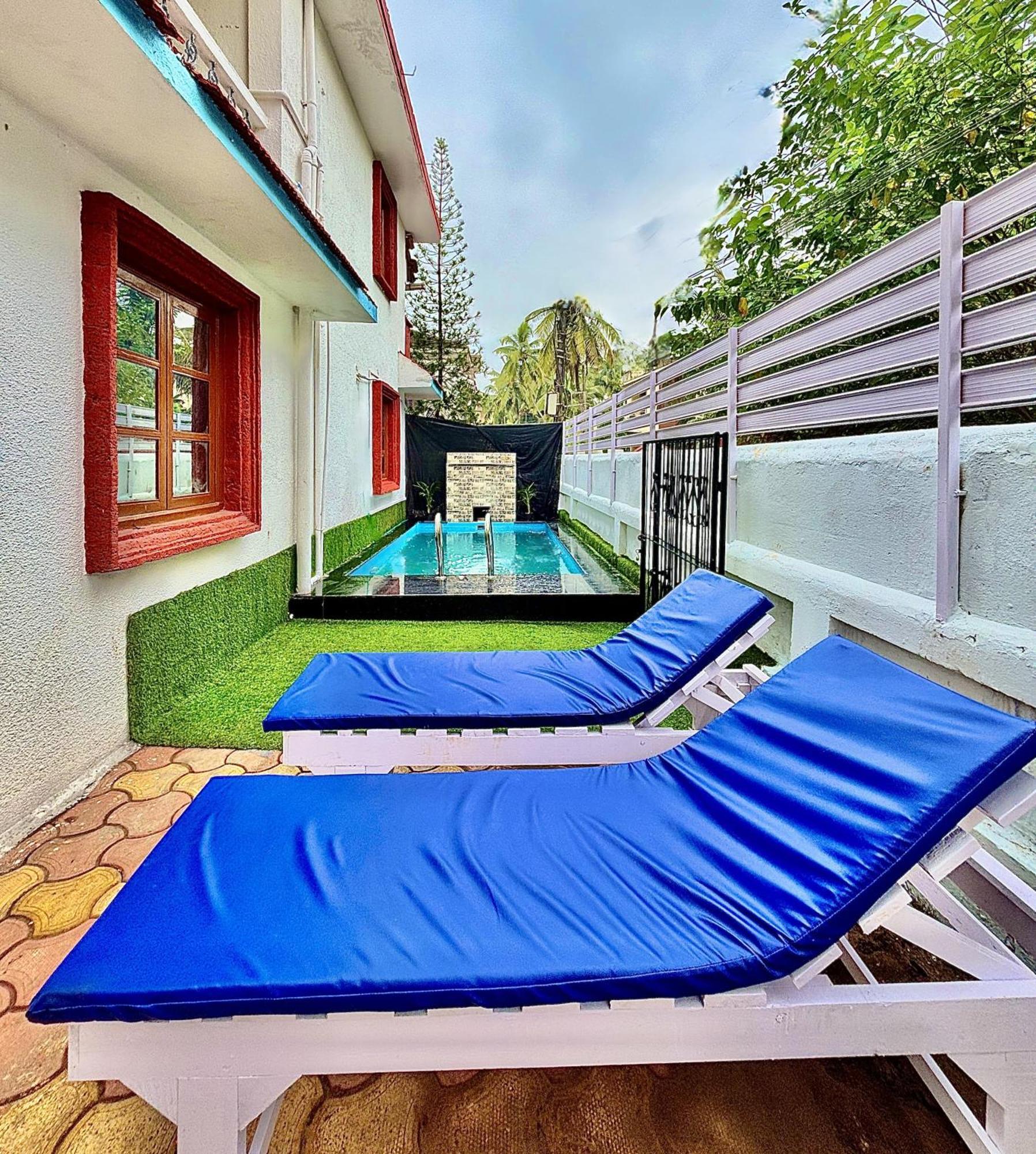 3Bhk Private Pool Villa By Silver Villas Calangute Exterior foto